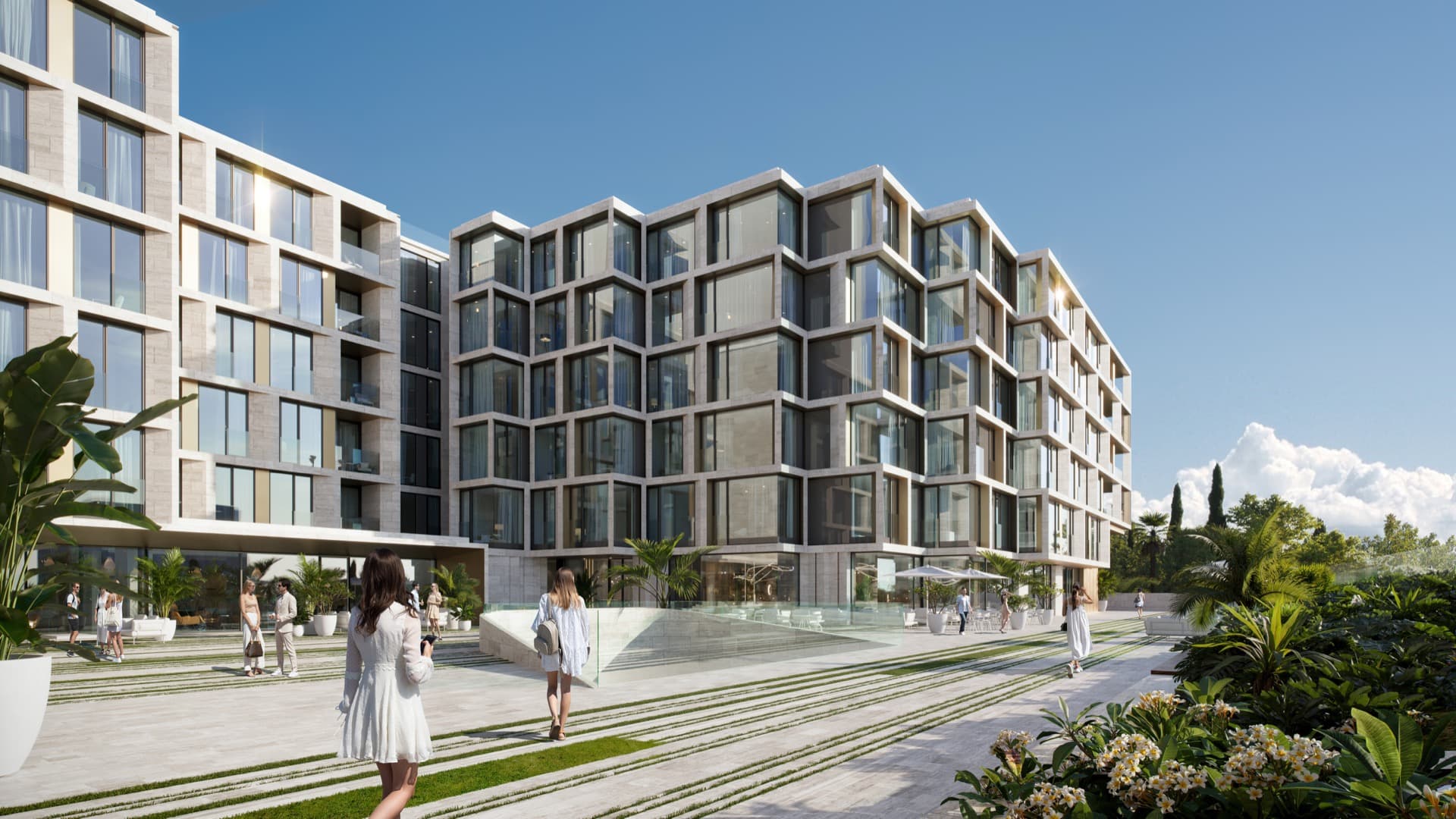 МФК Парк — фасад здания